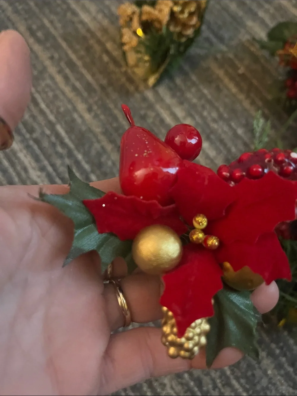 Bulk lot of Christmas Picks 20 pcs great for wreaths and floral gifts